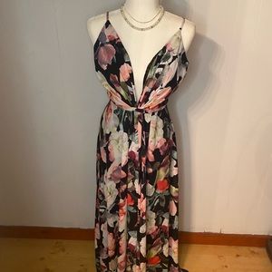 Cachet Floral Corset Dress